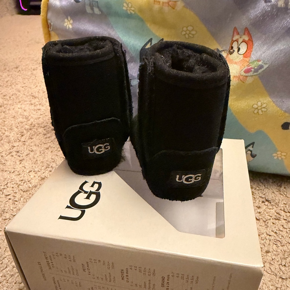 UGG Infant Black Booties
